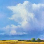 PrairieLand Oil painting by Canadian artist Jonn Einersse