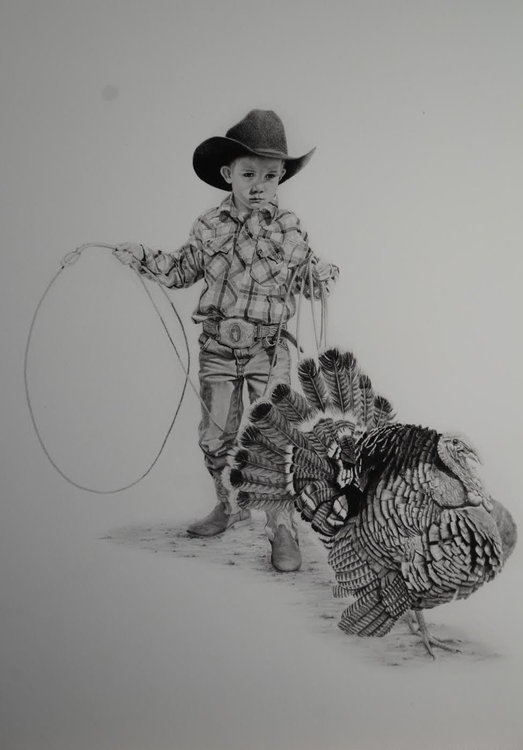original artwork by Canadian artist Henri de Groom