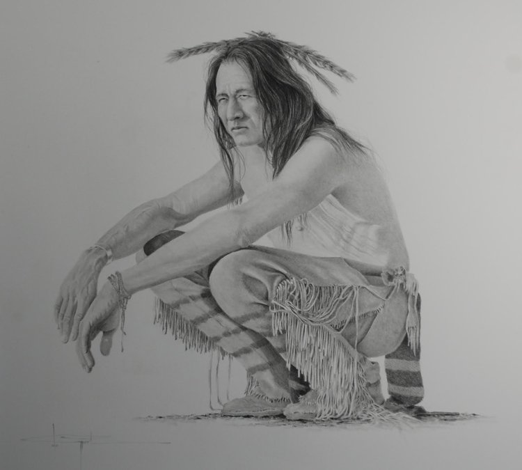 original artwork by Canadian artist Henri de Groom