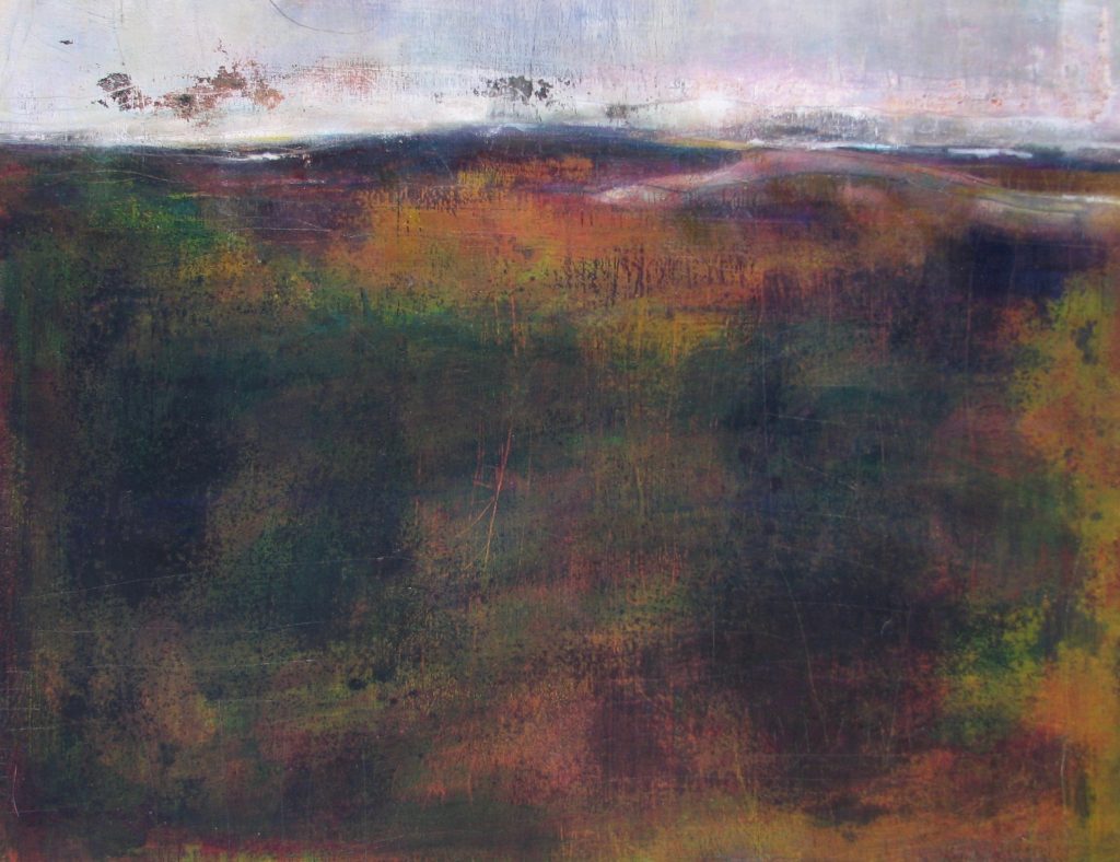 Across The Valley original painting by Arts In Bragg Creek Artist Janet Bradish