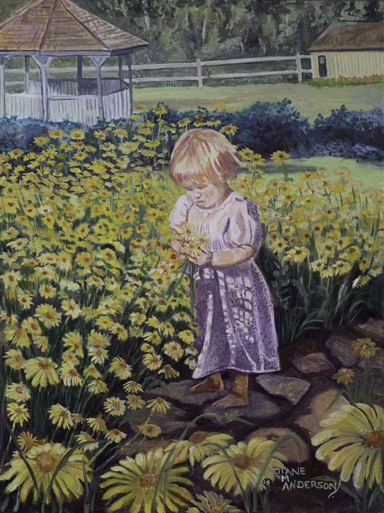 Original Artwork by Artists On Tour Canadian visual artist Diane M Anderson