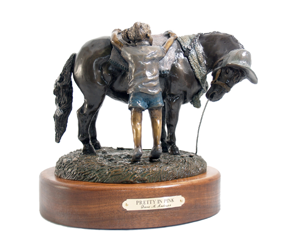 Bronze Artwork by Artists On Tour Canadian visual bronze artist Diane M Anderson