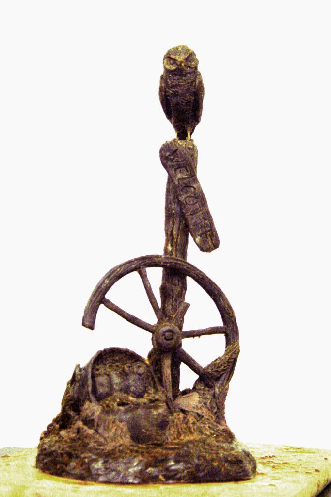 Bronze Artwork by Artists On Tour Canadian visual bronze artist Diane M Anderson