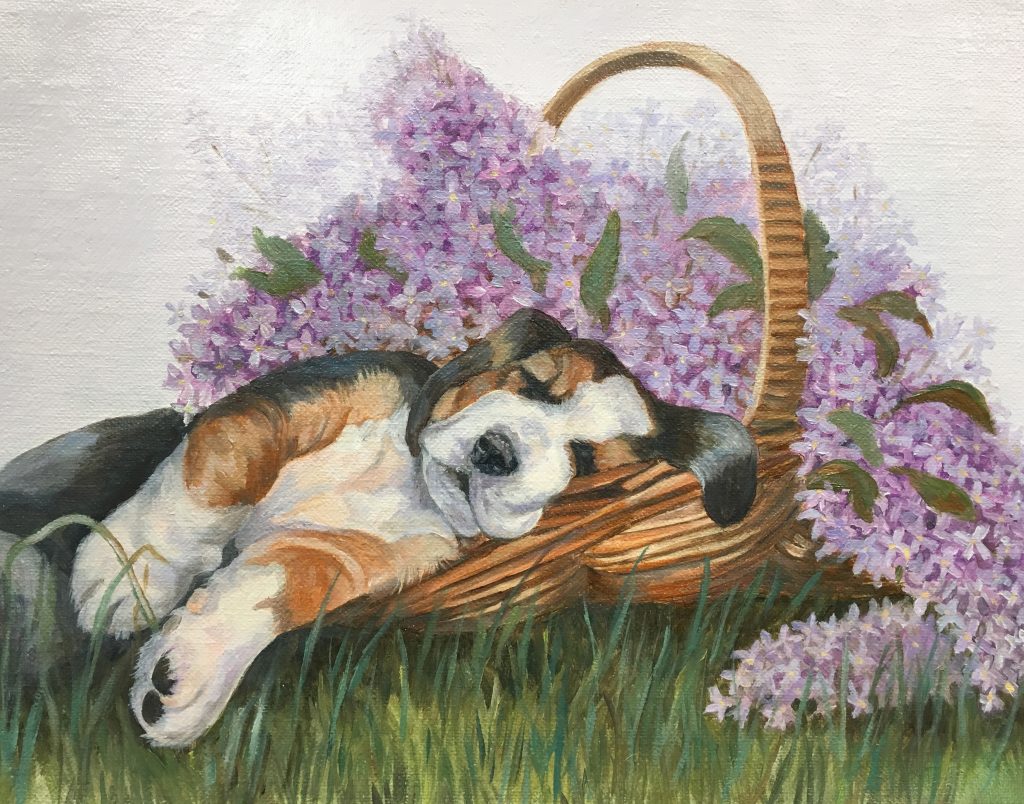 Aroma Therapy Original Artwork by Artists On Tour Canadian visual artist Diane M Anderson