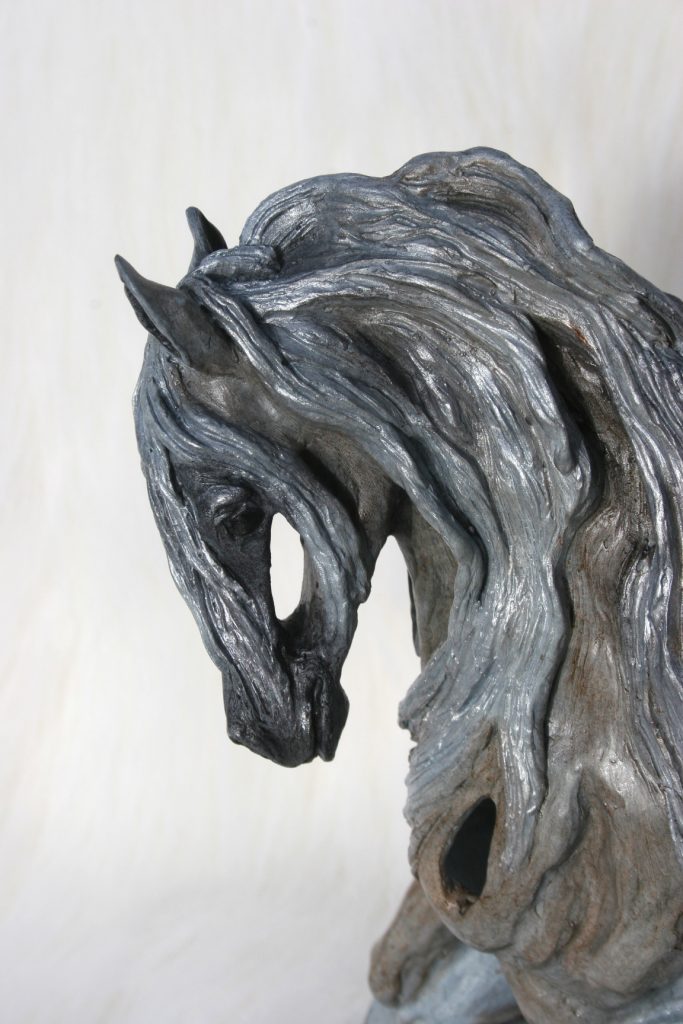 Cloudwalker Bronze by Canadian artist Diane M Anderson