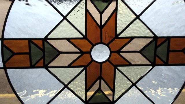 Custom Stained Glass by Elizabeth Hertz from Suncatchers Design Studio Arts in Bragg Creek