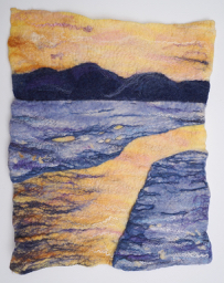 Bragg Creek artist Fay Hodson uses a variety of media including paint and fibre to create works that explore how she and viewers engage with them.