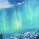 Magic In The Rockies Oil painting by Canadian artist Jonn Einersse