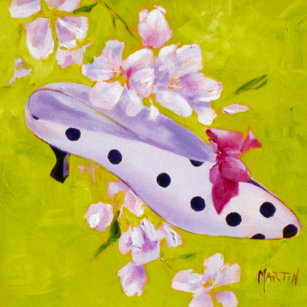 Original Acrylic Boot Series Painting by Artist On Tour artist Debra Martin