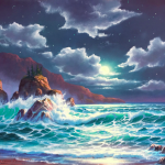 Equinox Original Oil painting by Canadian artist Jonn Einerssen