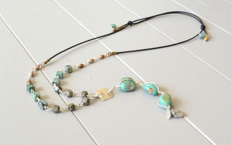 Sterling Silver Gemstone Jewelry by Nicole Martin of Stone Willow Jewelry Arts In Bragg Creek