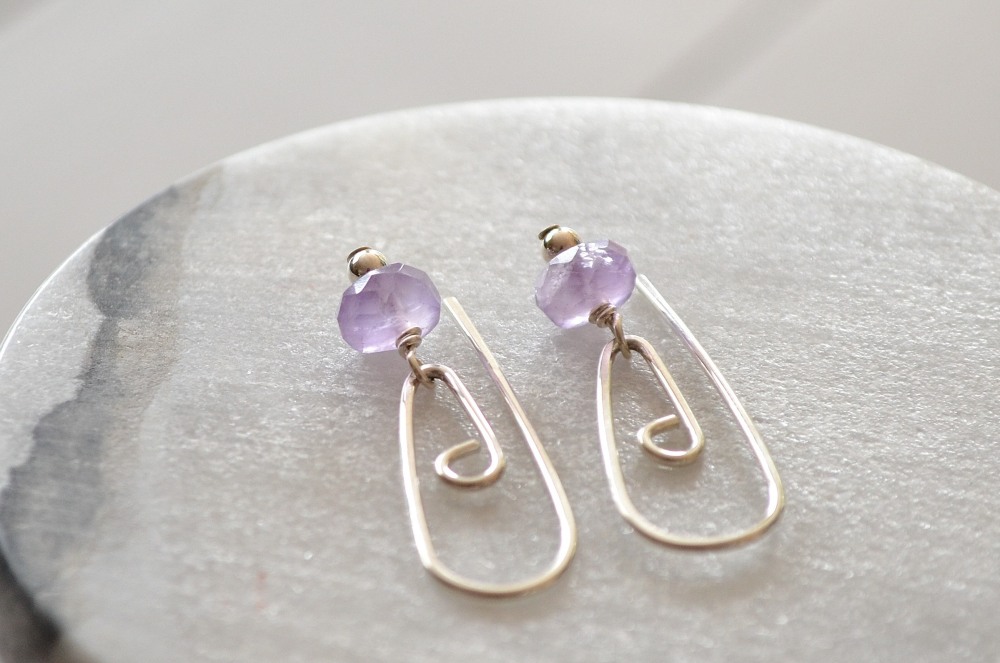 Sterling Silver Gemstone Jewelry by Nicole Martin of Stone Willow Jewelry Arts In Bragg Creek