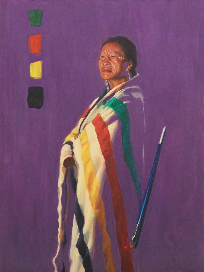 Mother Original Painting by Artists On Tour Artist Doug Levitt