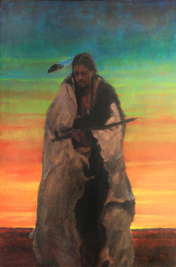 Sundown Original Painting by Artists On Tour Artist Doug Levitt