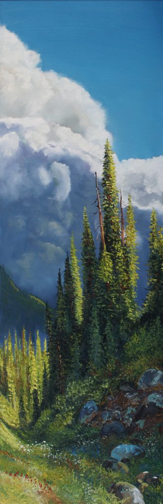 Gathering Storm oil painting by Artists On Tour 2019 artist Andrew Kiss