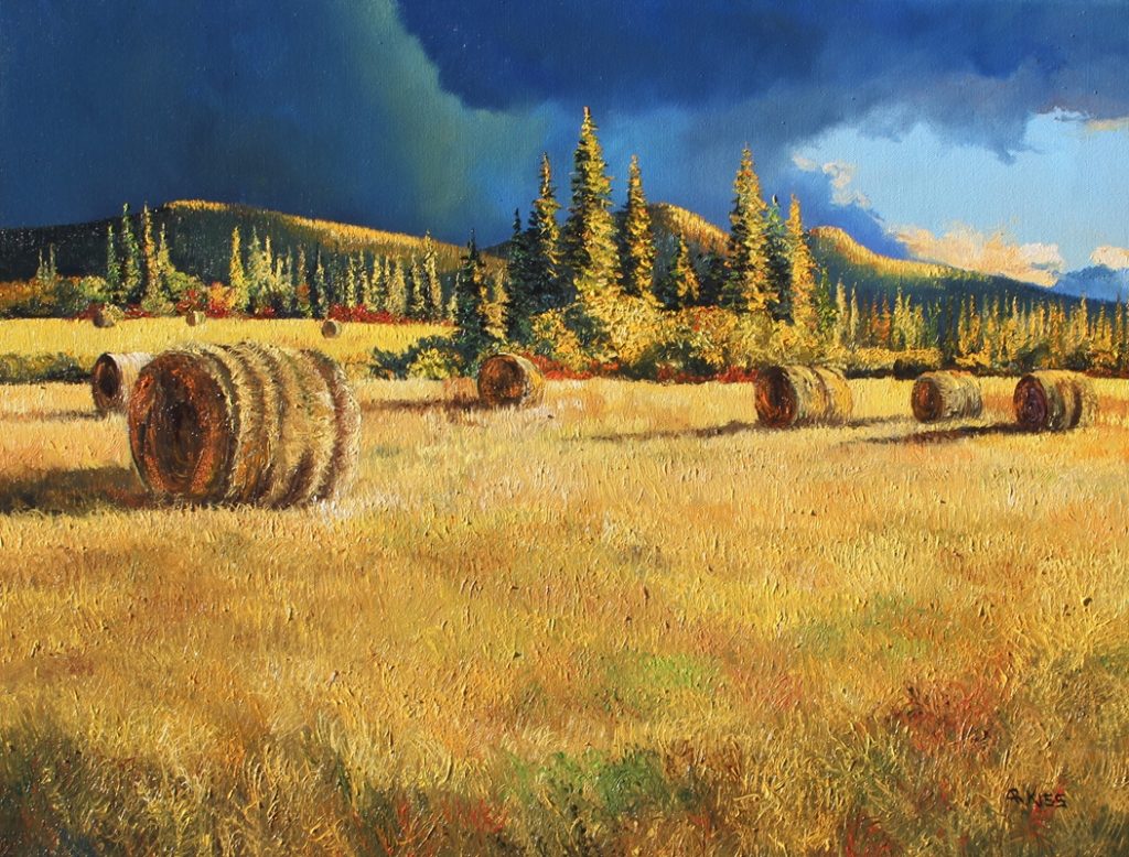 Storm Light oil painting by Artists On Tour 2019 artist Andrew Kiss