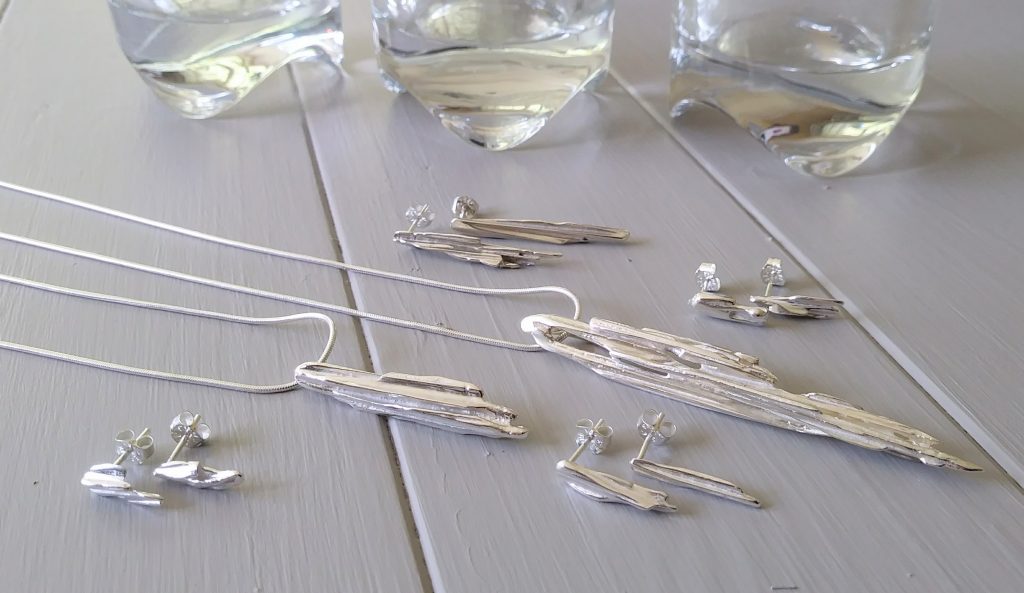 Nicole Martin of Stone Willow Jewellery Artists On Tour 2019 Bragg Creek Sterling Silver