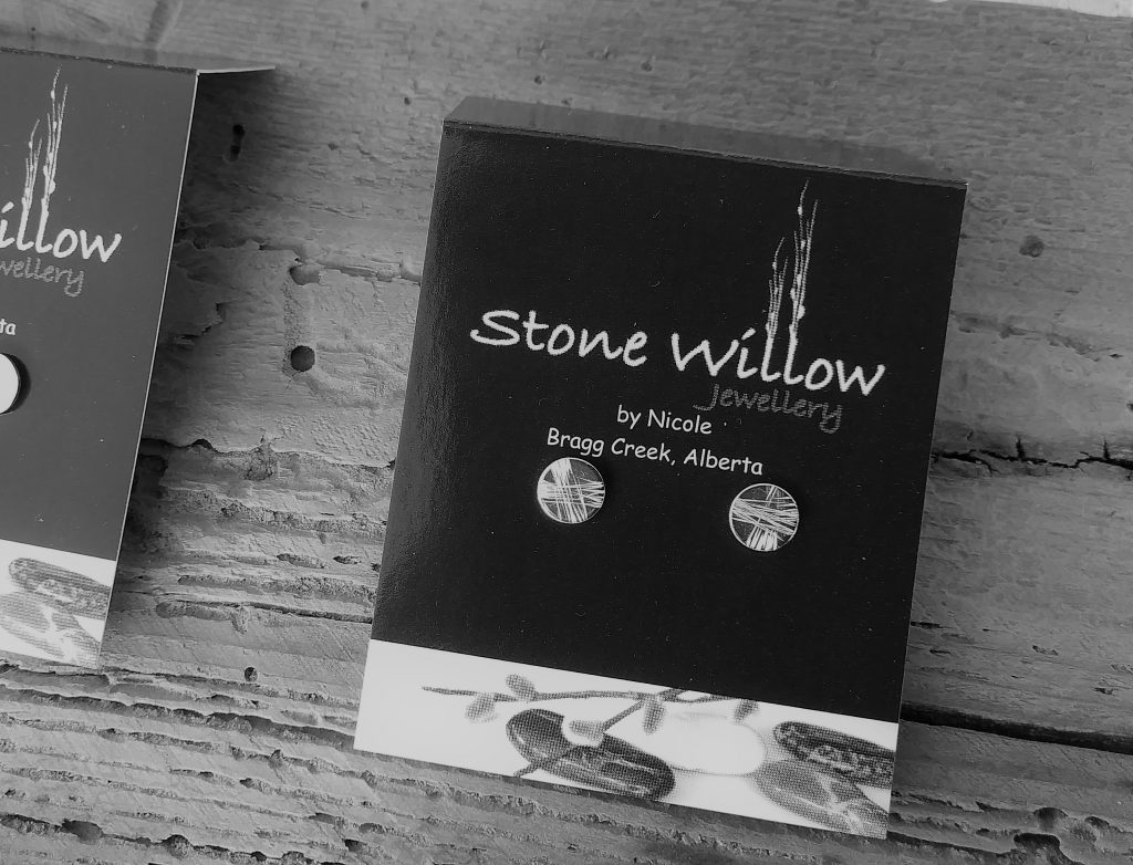 Nicole Martin of Stone Willow Jewellery Artists On Tour 2019 Bragg Creek - Sweet Things Earrings