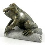 Loretta Kyle is a Canadian Stone Sculptor who works with various different types of stone like kissii stone, soapstone, chlorite and more with a preference for birds, but also sculpts four legged animals, the human figure and abstract flora and fauna