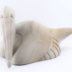 Loretta Kyle is a Canadian Stone Sculptor who works with various different types of stone like kissii stone, soapstone, chlorite and more with a preference for birds, but also sculpts four legged animals, the human figure and abstract flora and fauna